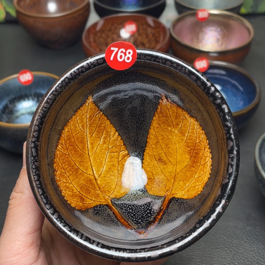 沁***愿茶盏768 建窑建盏茶盏