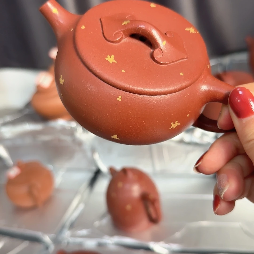 紫砂茶壶黄龙山原矿沉香200