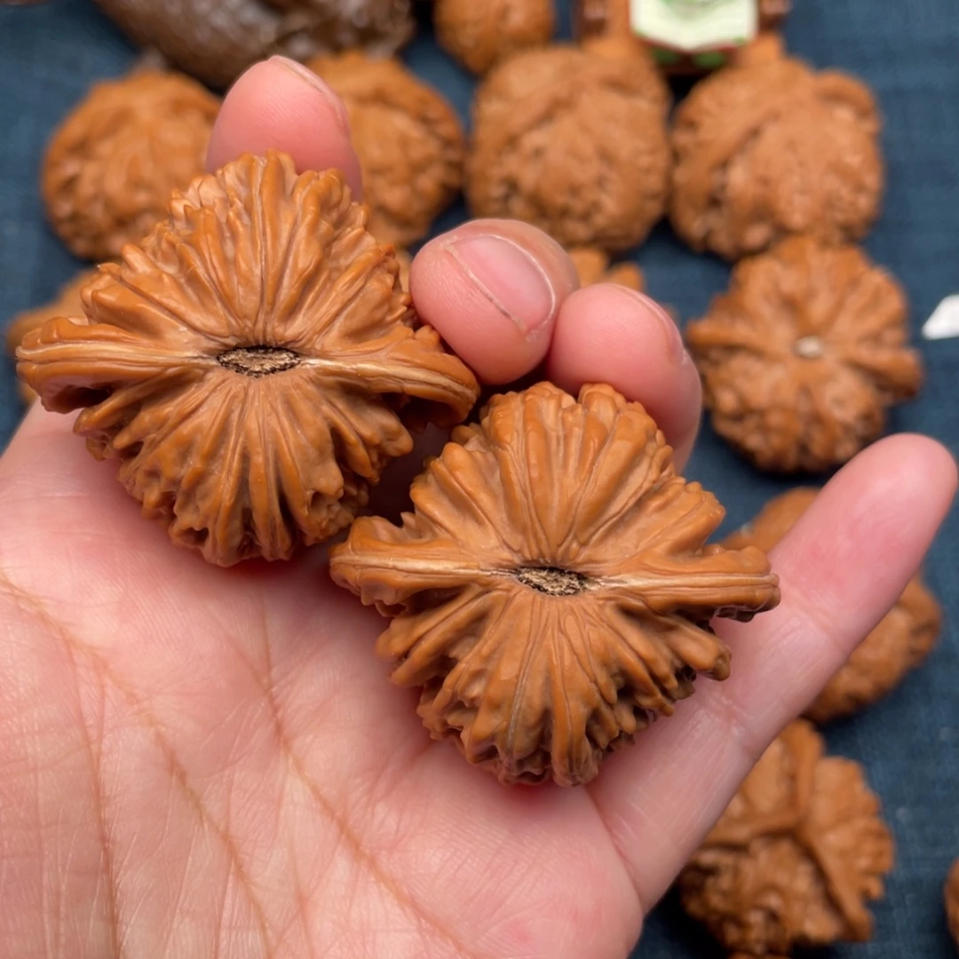 予****文玩核桃把件43四座楼全品