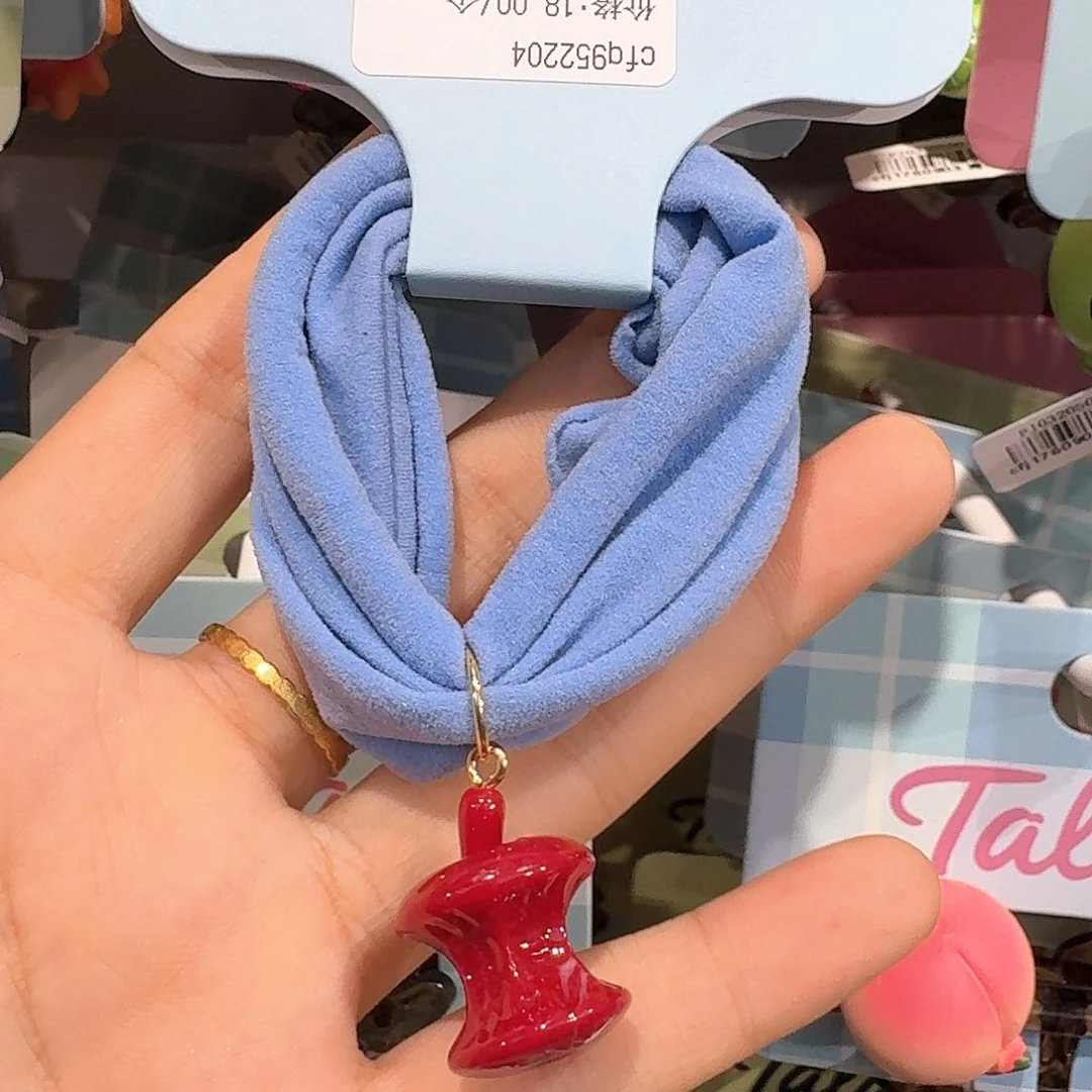 布艺铁合金咬苹果面膜