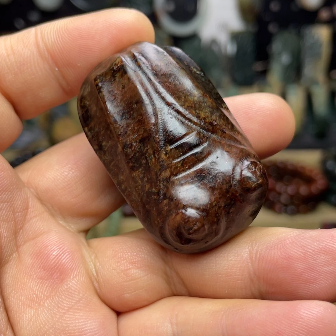 岫岩河磨玉（透闪石质玉）未镶嵌颈饰