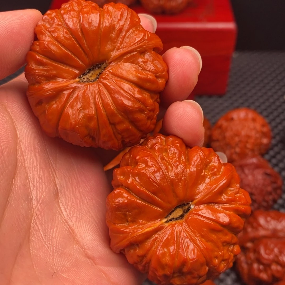 文玩核桃吊坠木木南瓜墩