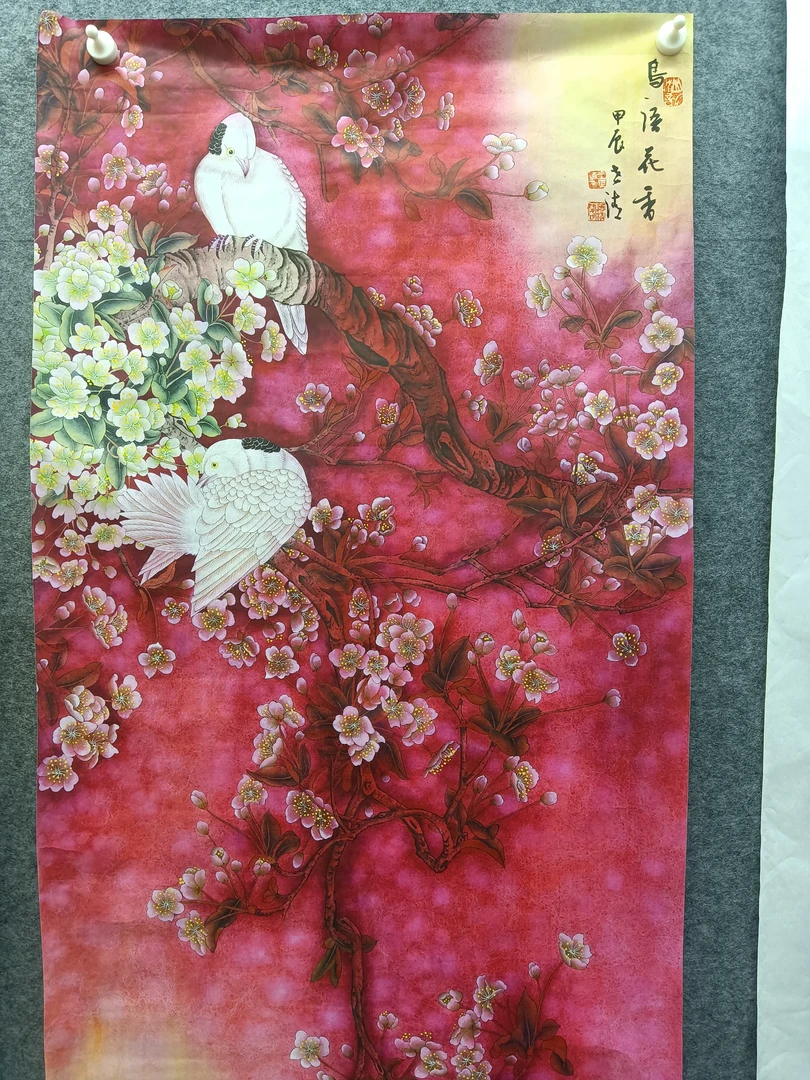 四尺作品鸟语花香