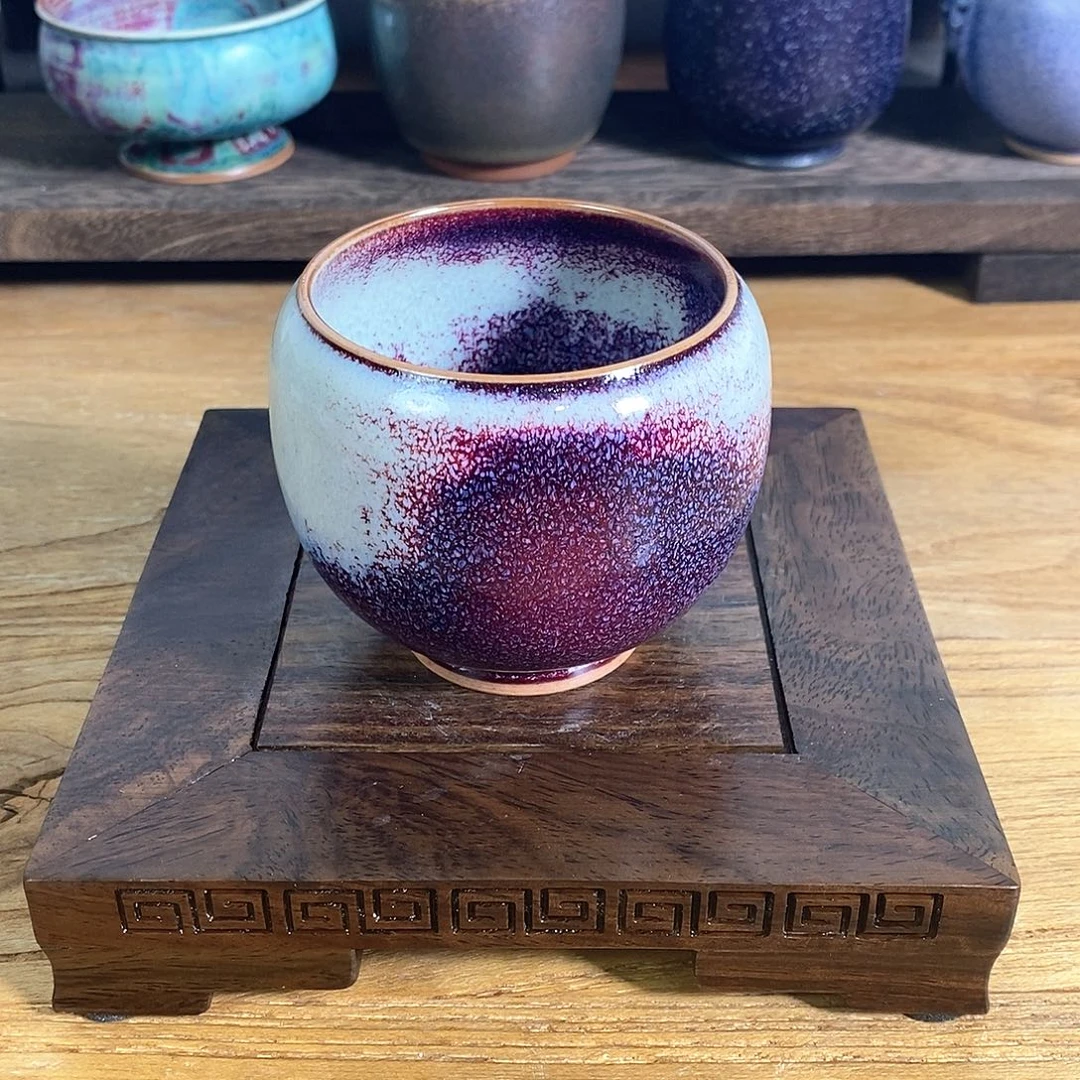 时***明(星河陶瓷)神垕钧瓷茶器