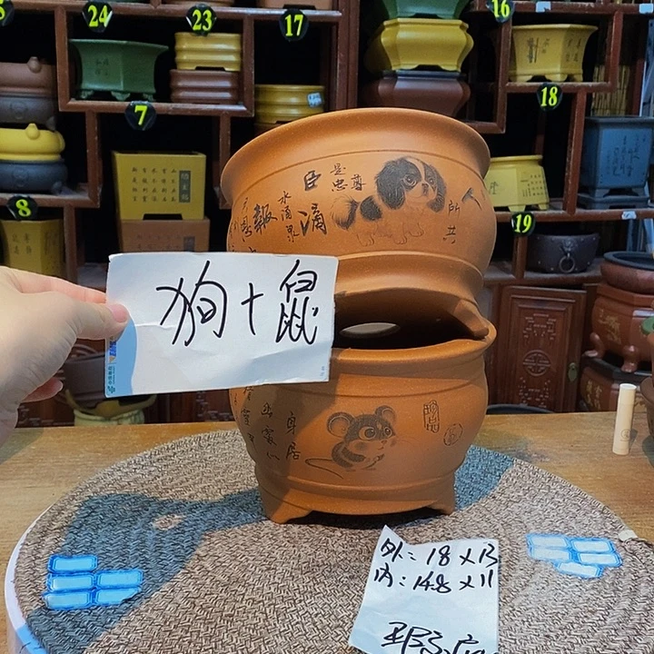 花盆紫砂紫砂花盆