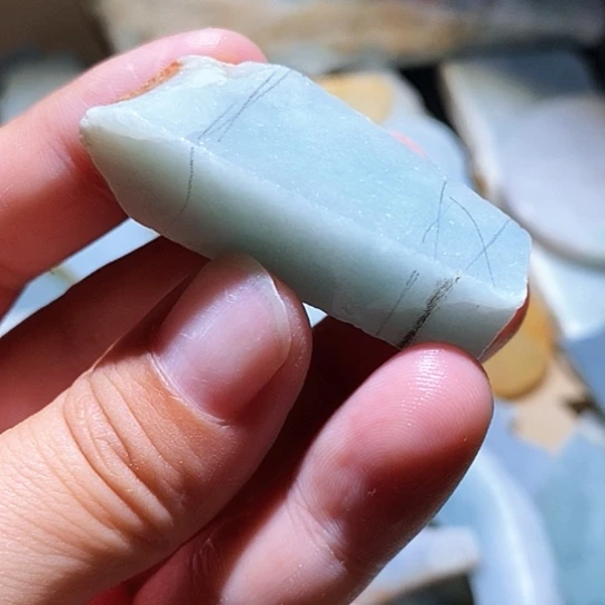 散珠翡翠边角料33