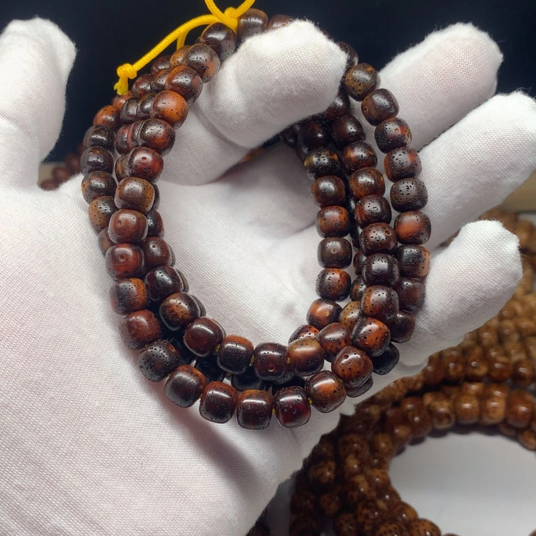 星月菩提吊坠陈籽系列黑金全品长串87尺寸