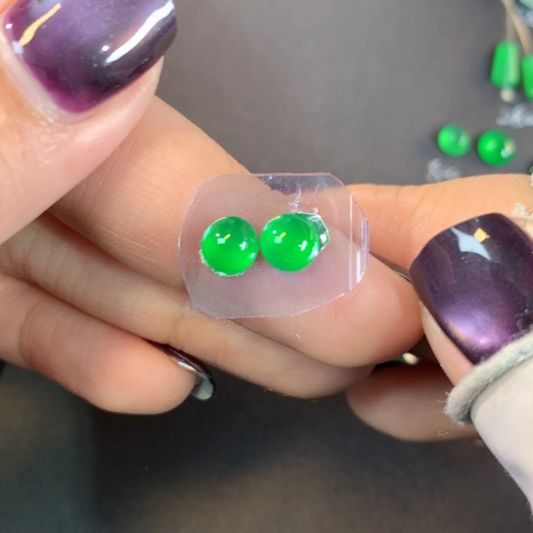 翡翠散珠翡翠5.5-3.42