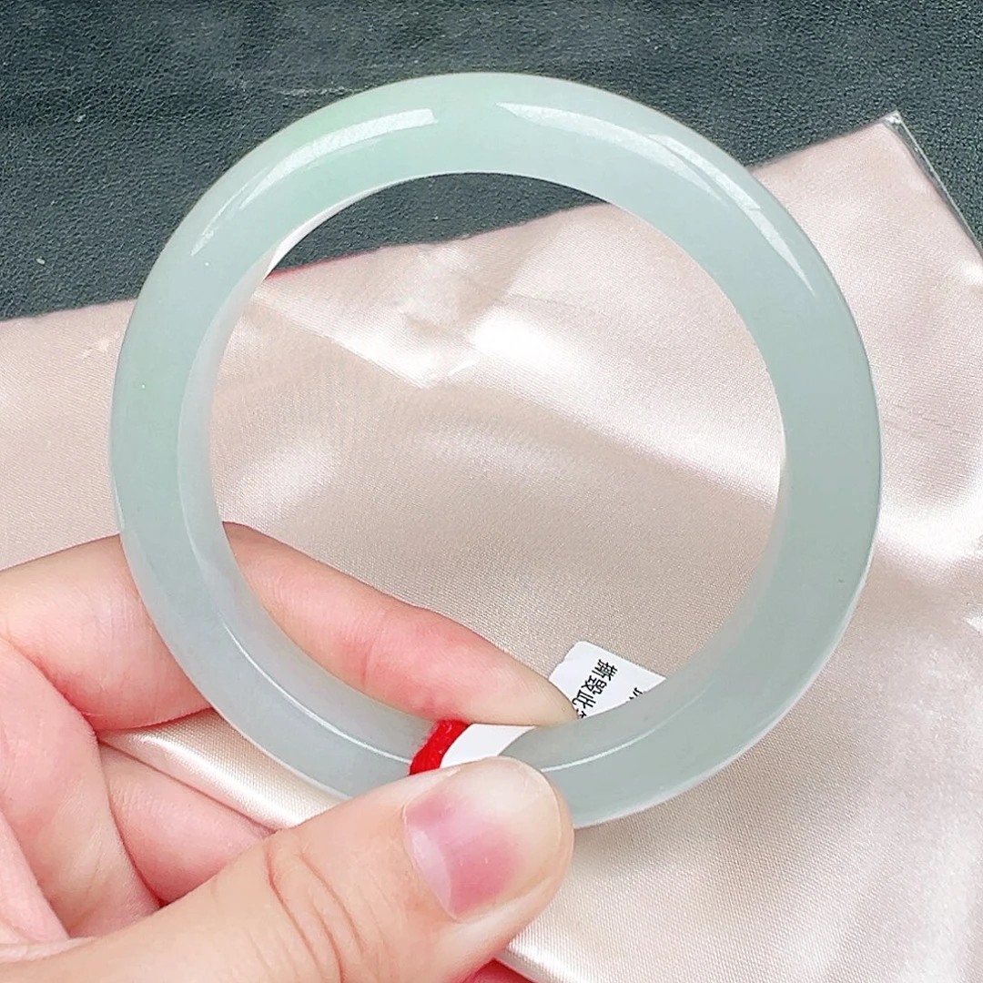 翡翠未镶嵌手镯b0601-1