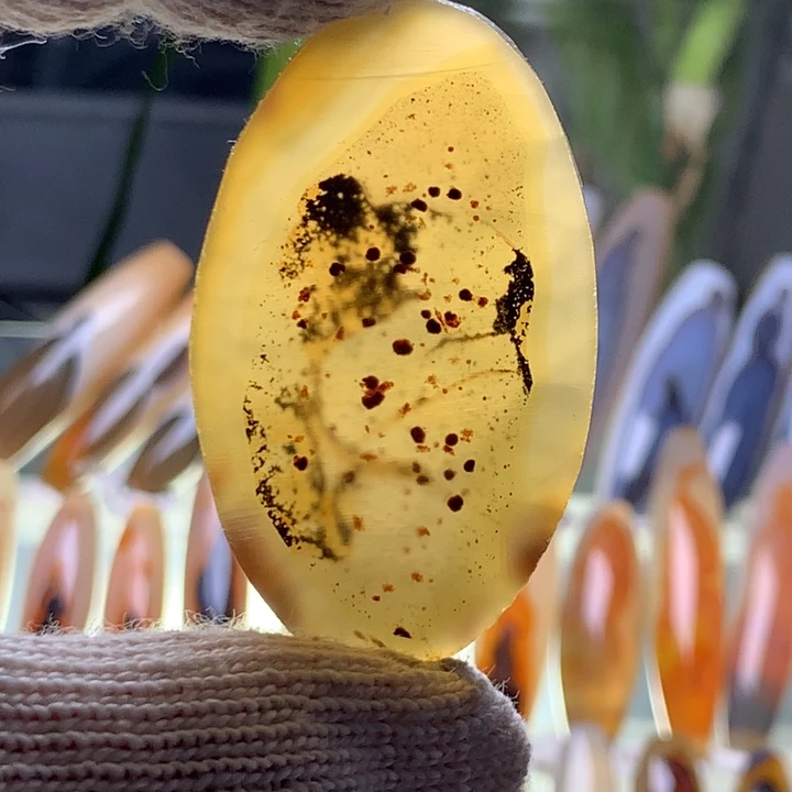 未镶嵌玛瑙/玉髓珠宝半成品192