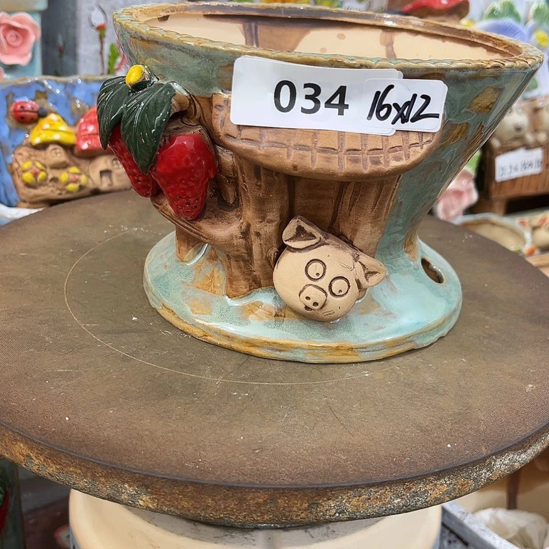 粗陶多肉花盆花盆