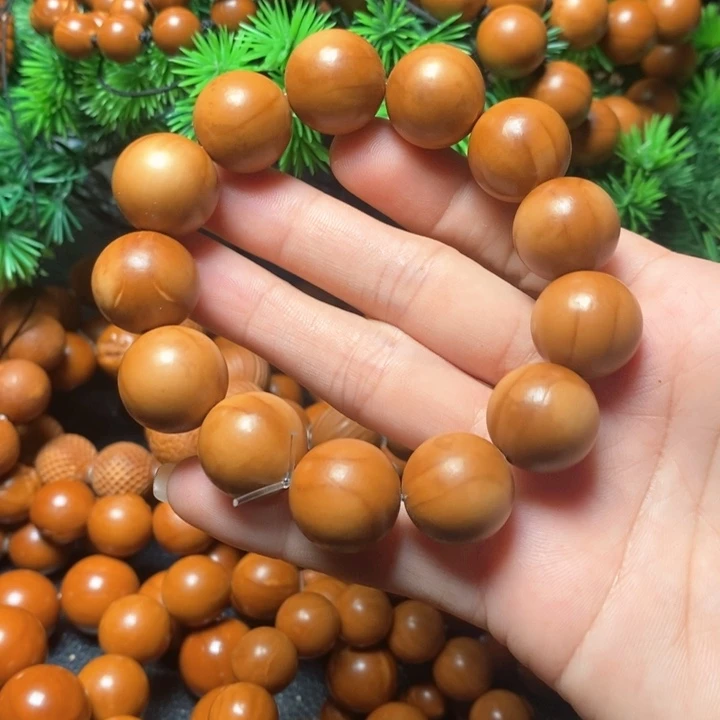 橄榄核手串1.7福利光珠