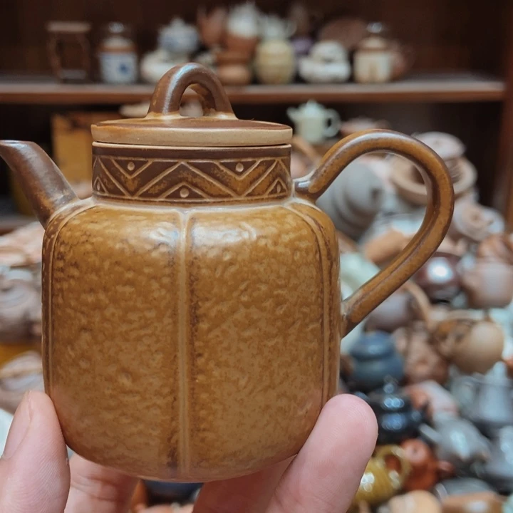 柴烧老岩泥高端茶器