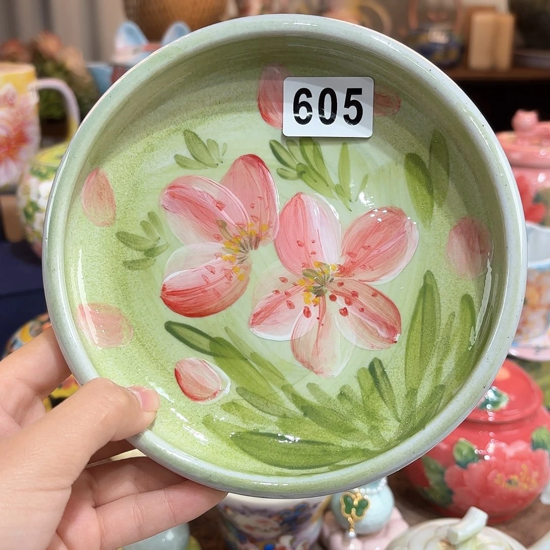 景德镇手绘高温釉下彩陶瓷茶具