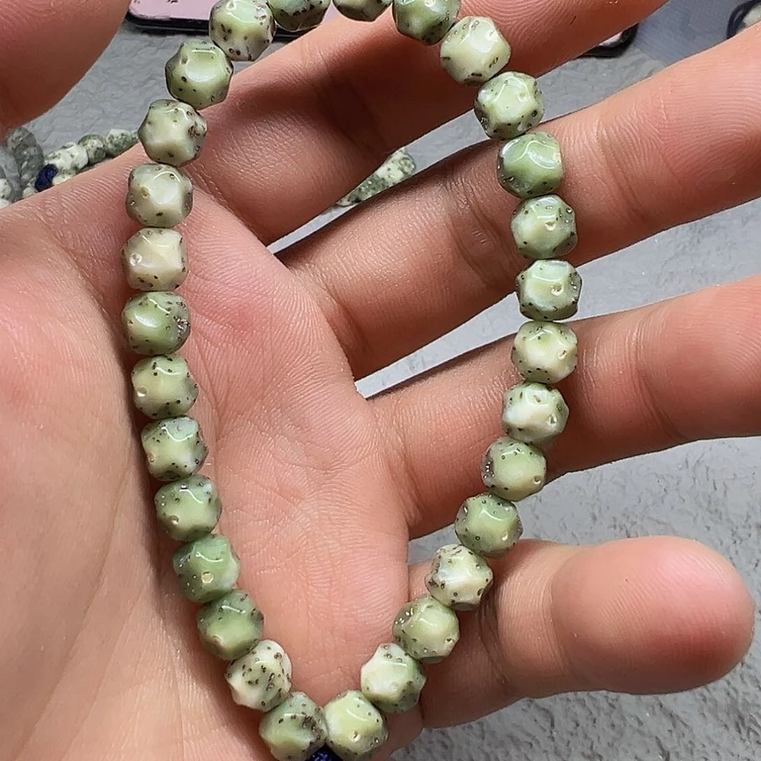 @***雷星月菩提吊坠无相