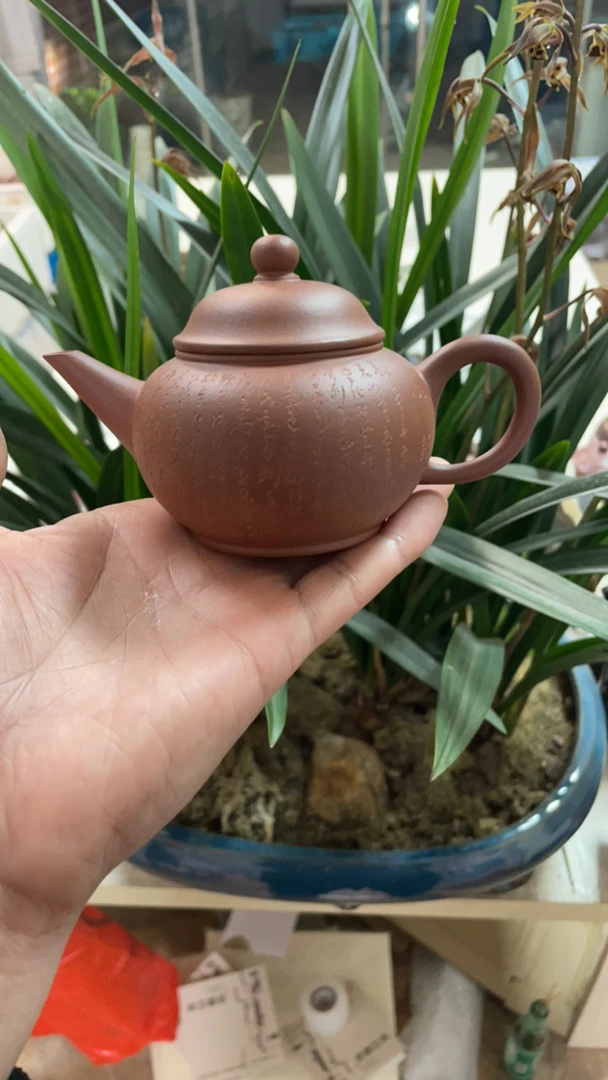 精工半手水平壶，手工刻绘心经，140cc容量