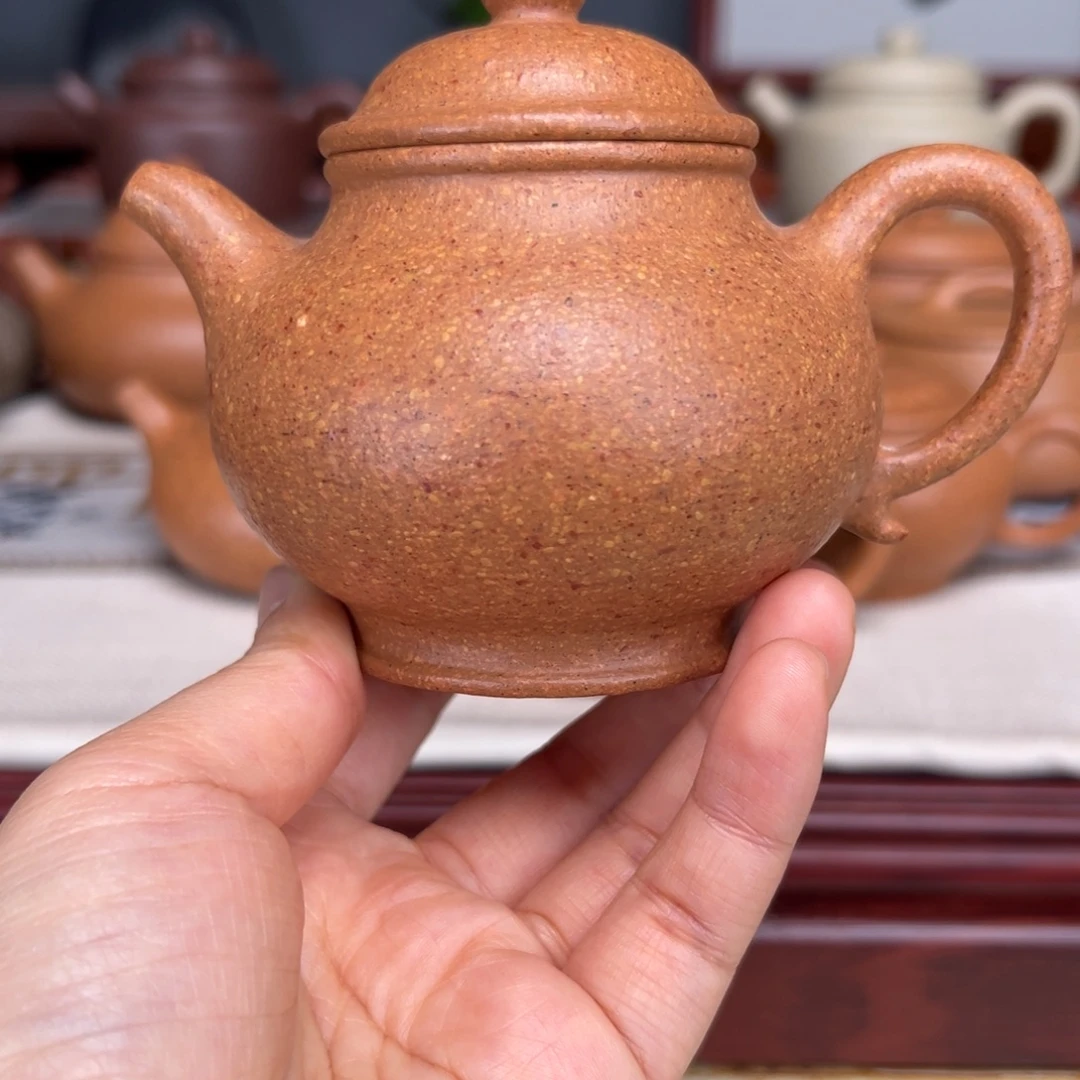茶壶紫砂梨皮黄的180