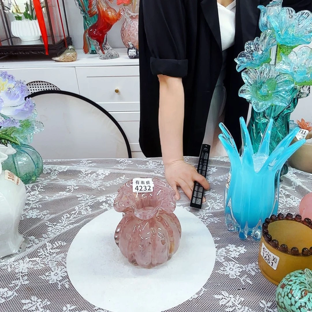 琉璃花瓶花器艺术品