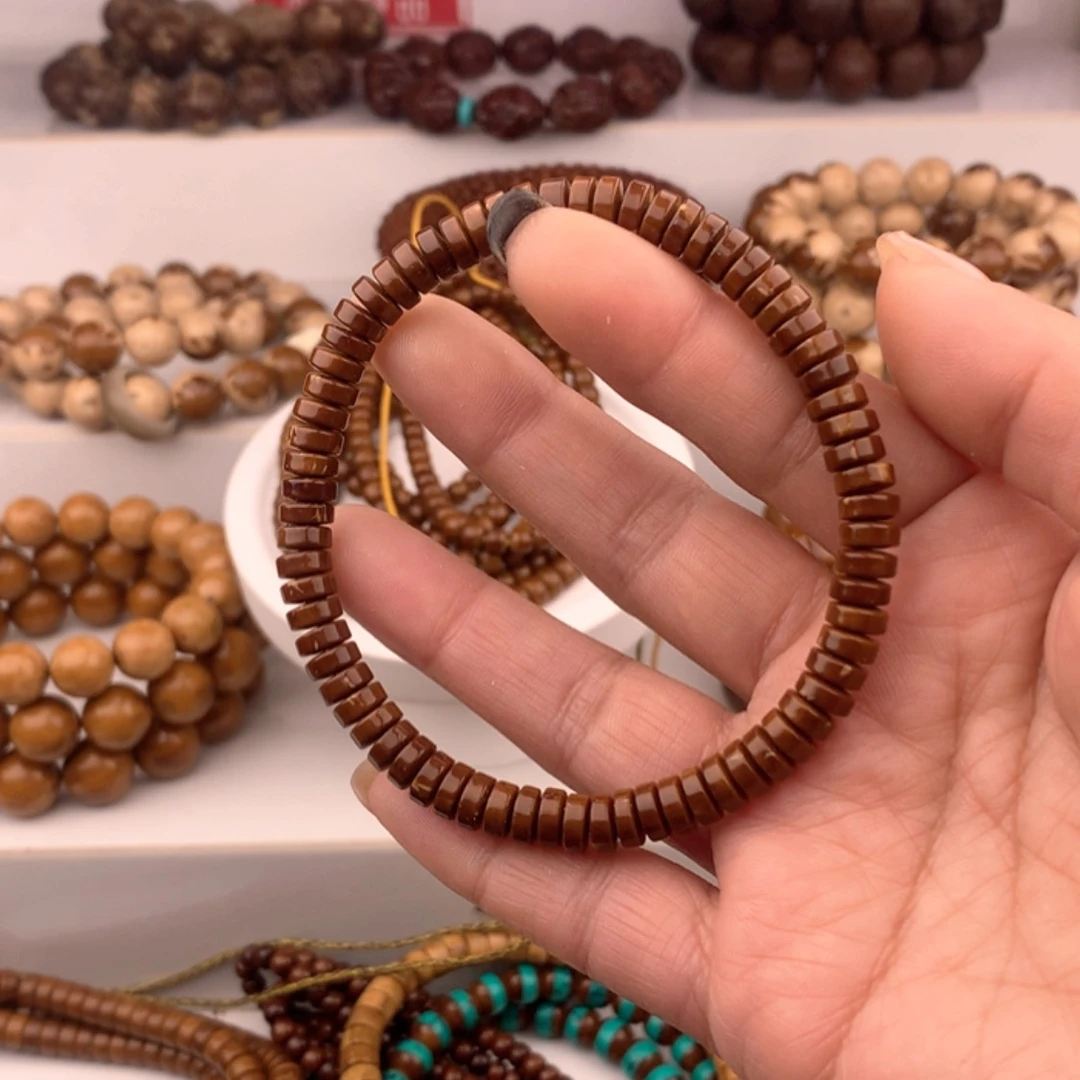 【闪购商品】紫金鼠手串实心纯肉薯片练手款6*3