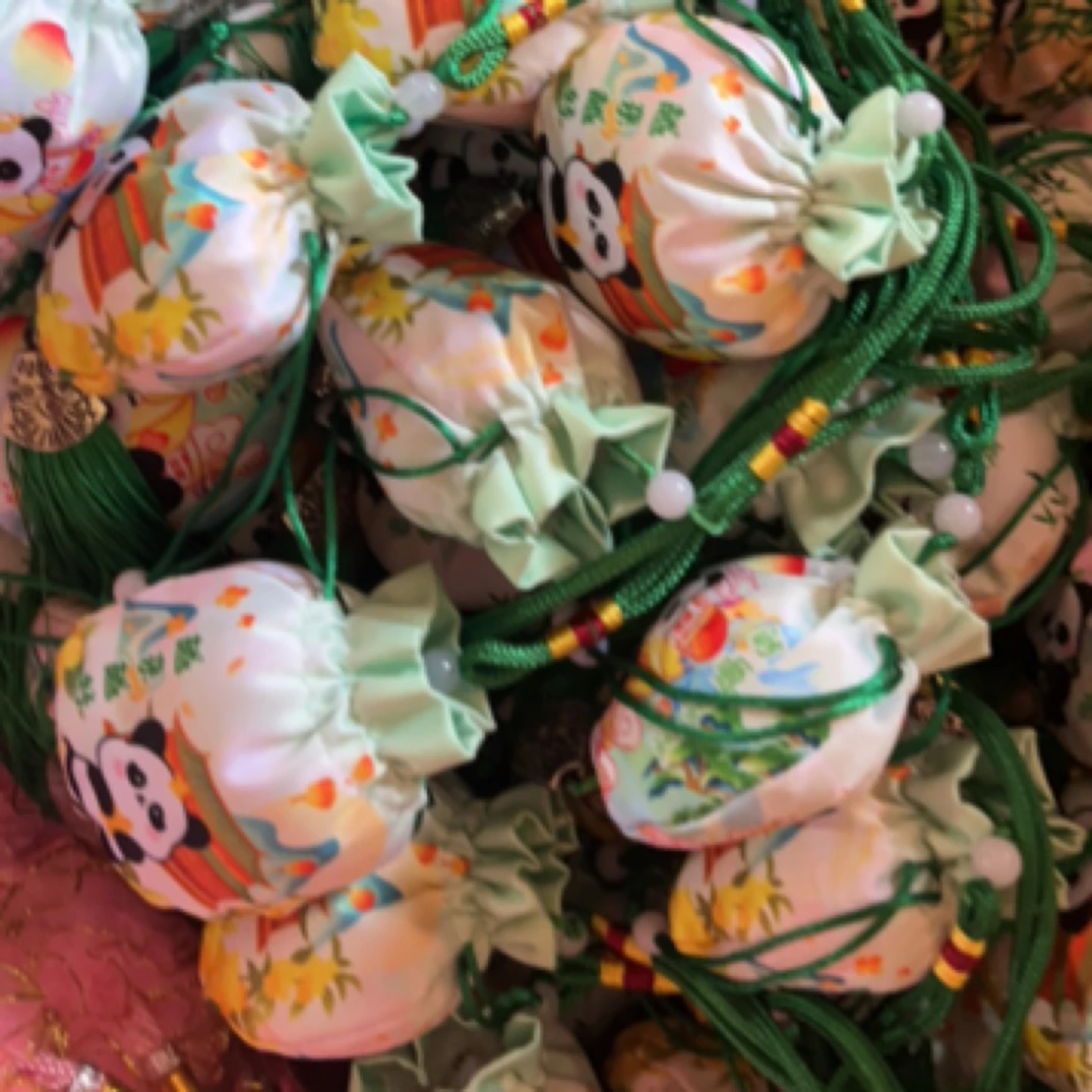 【新款国风熊猫香囊】批发摆摊进货义乌小工艺品艾草香囊端午香包