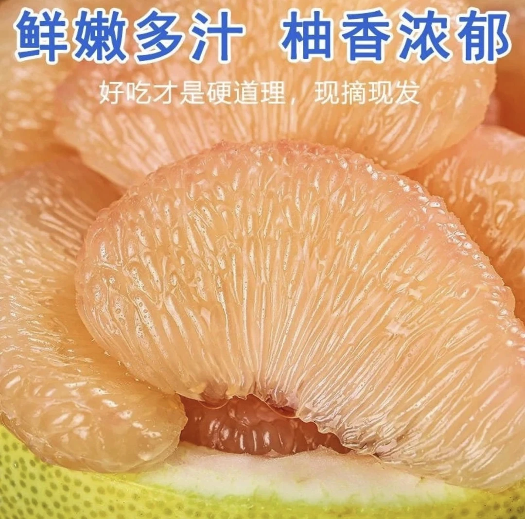 福建仙游度尾文旦柚正宗老树红白心柚子当季新鲜孕妇时令水果酸甜