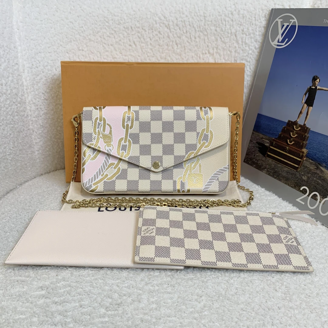 99新 LouisVuitton/路易威登 壹臻/航海系列三合一包 27897057