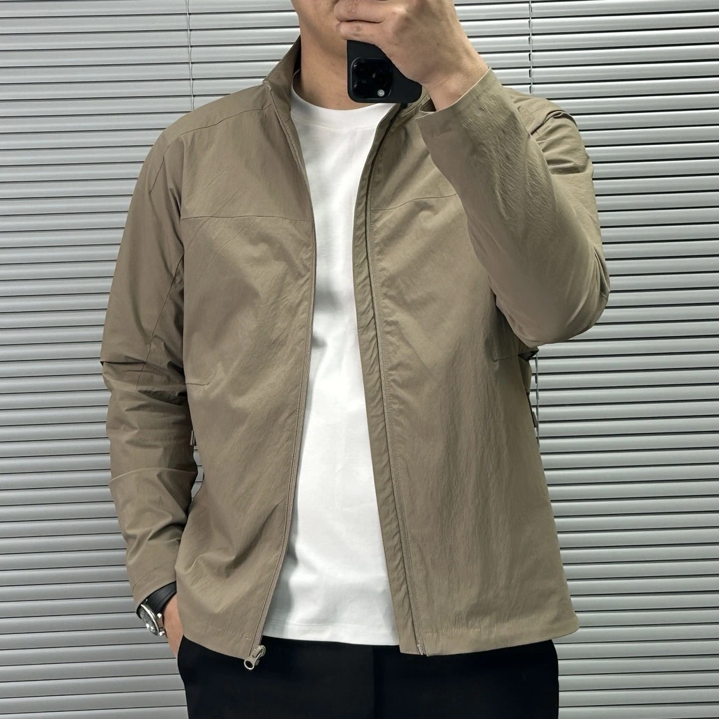 【巴尔赫】2025男士春夏新款百搭商务休闲时尚夹克62501