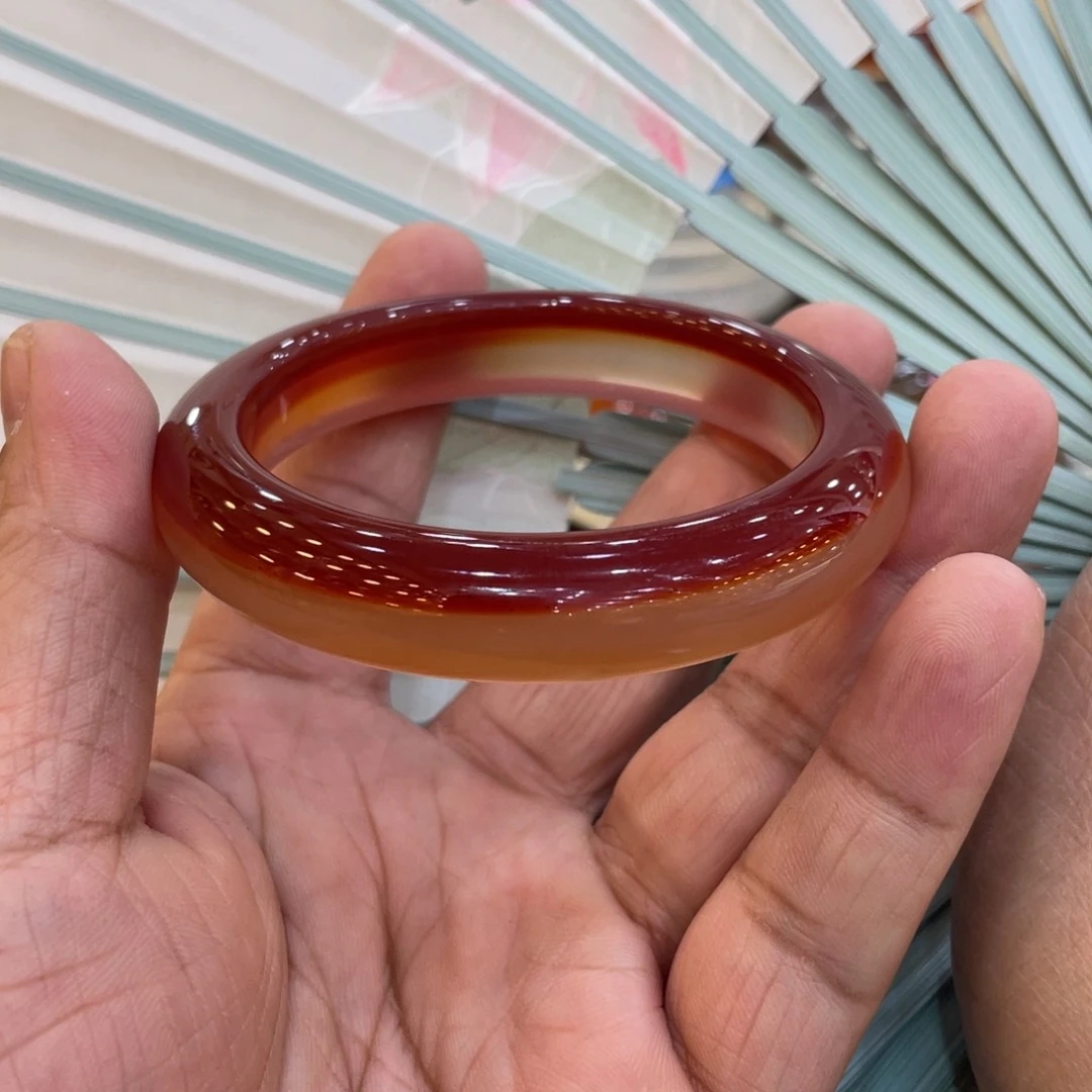 玛瑙/玉髓手镯未镶嵌风*