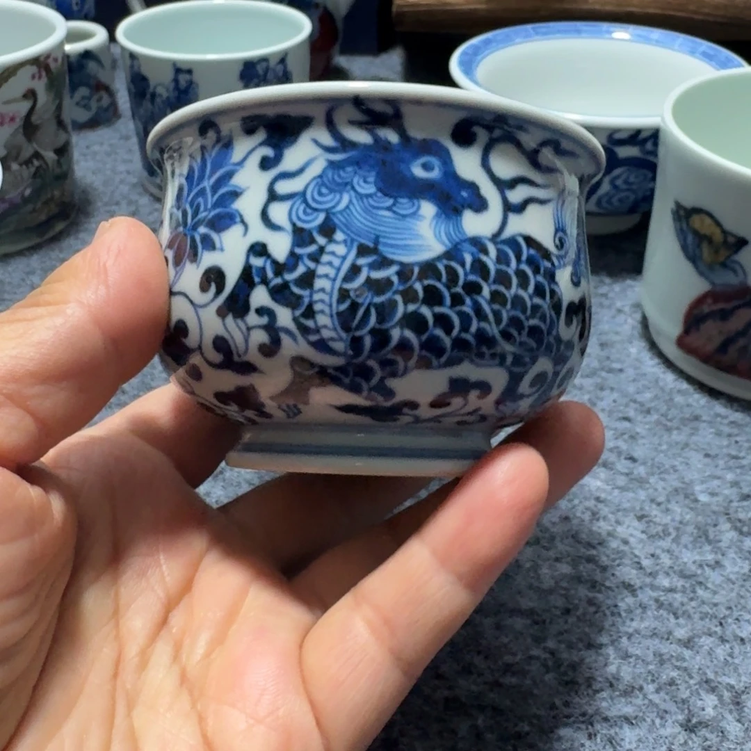 天***冬景德镇现代陶瓷杯景德镇现代陶瓷杯