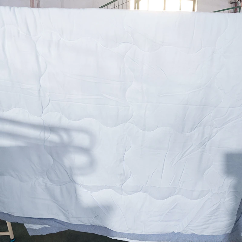 棉花夏凉被芯（淡蓝） 全棉填充