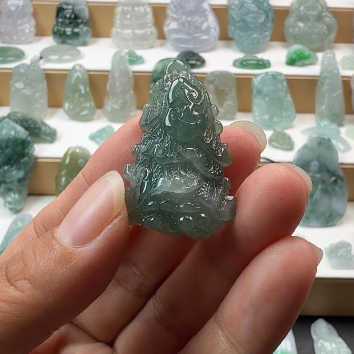 项链未镶嵌翡翠翡翠
