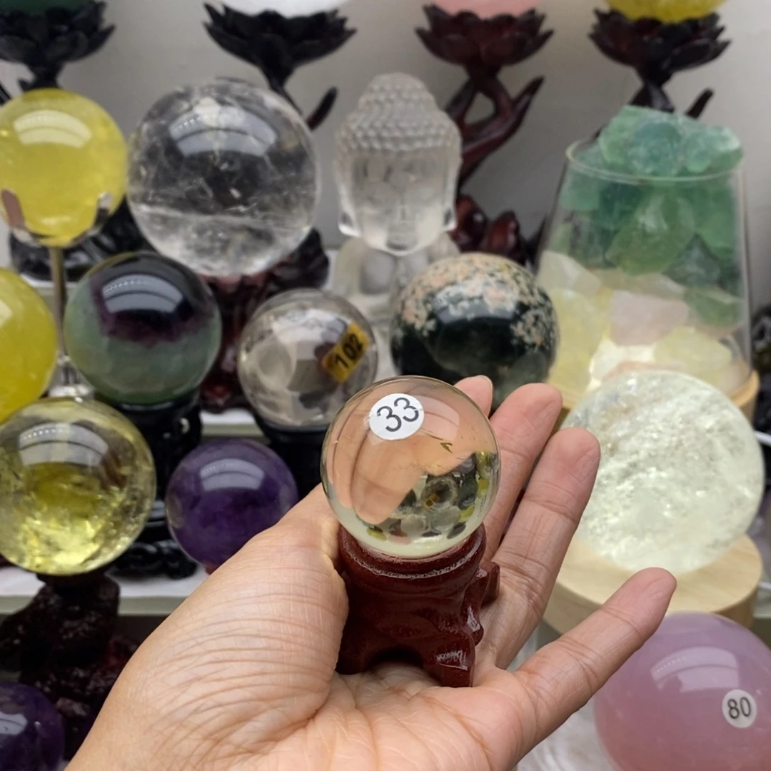 水晶珠宝半成品未镶嵌好**月19