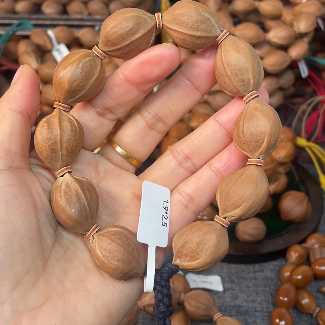 秋***归橄榄核手串/手链梅林铁核1925手串