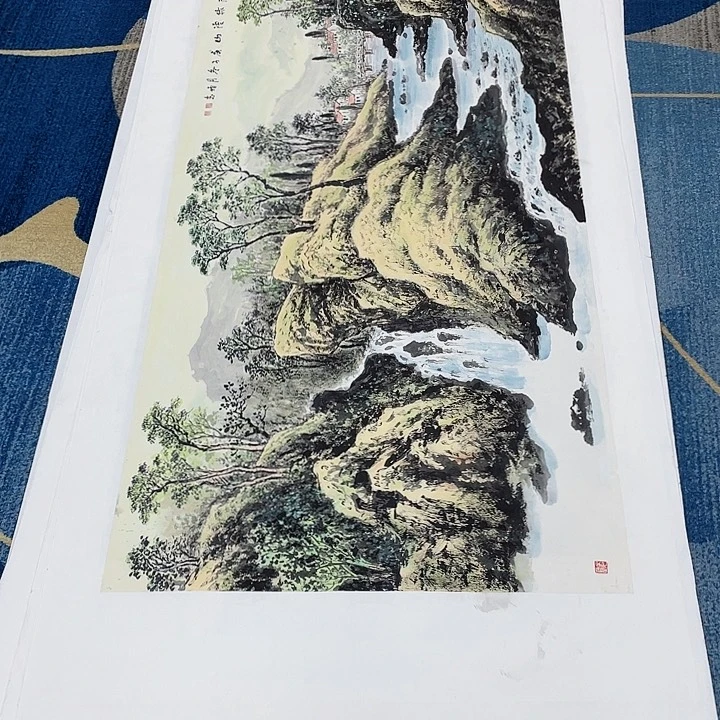 国画欲**止绘画作品连增志
