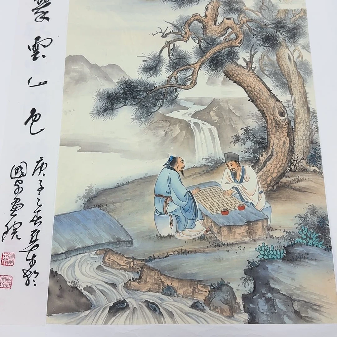 国画多次参加国内外大型
