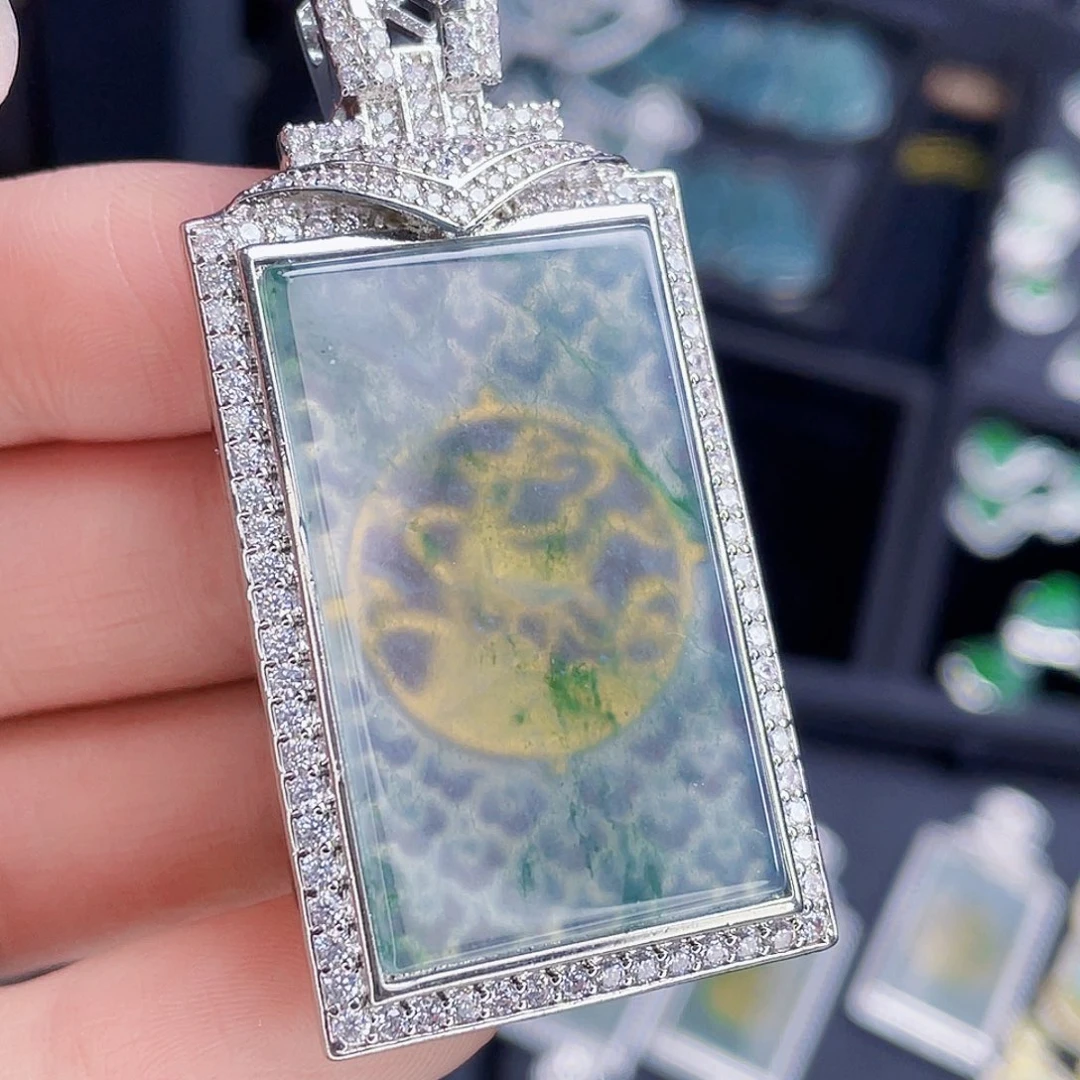 翡翠吊坠(不含链)未镶嵌