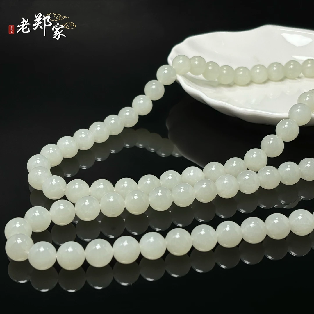 【老郑家】和田玉项链 多样性发一件 约11mm+