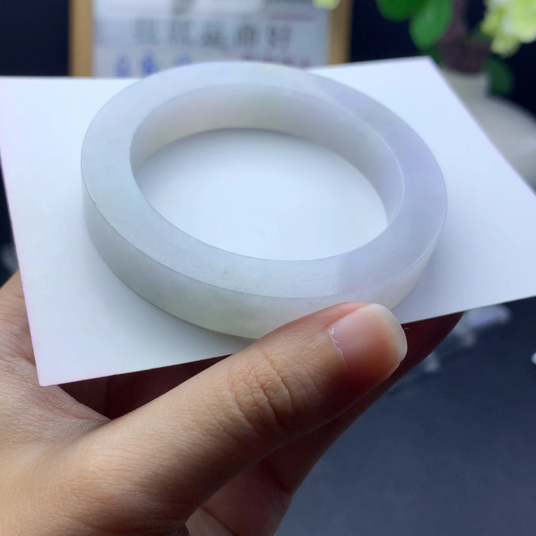 定制翡翠未镶嵌翡翠手镯51-53