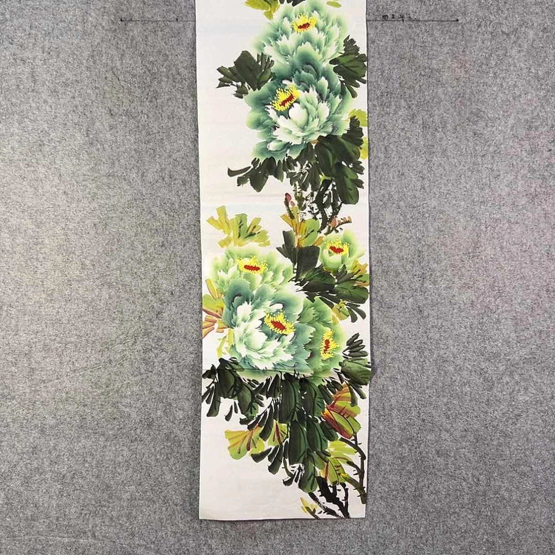 国画637 牡丹等植物生长于这里