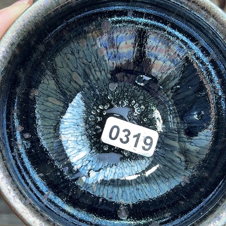 茶盏沐雨茶器柴烧主人杯
