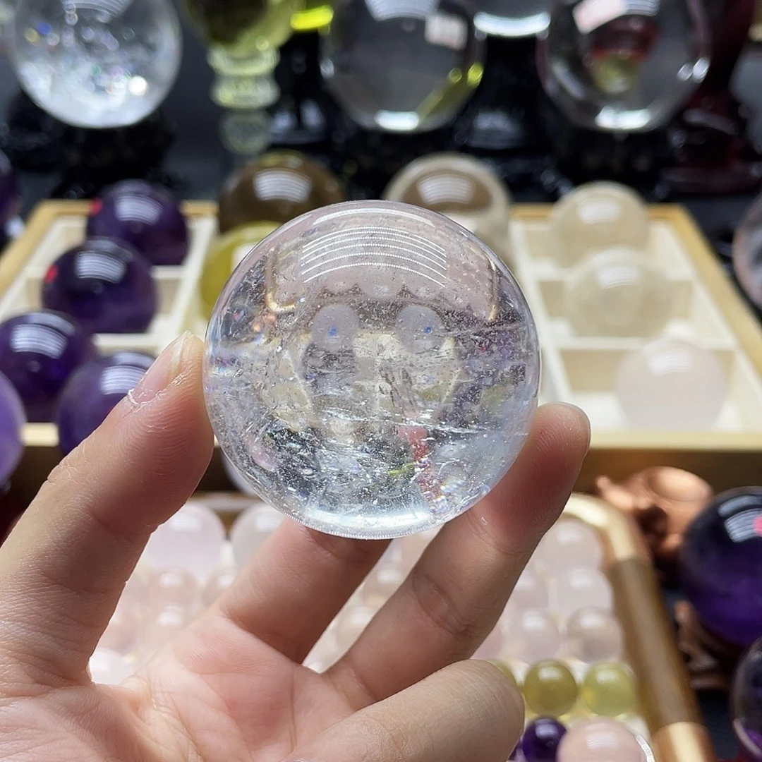 水晶未镶嵌水晶4.8cm白水晶