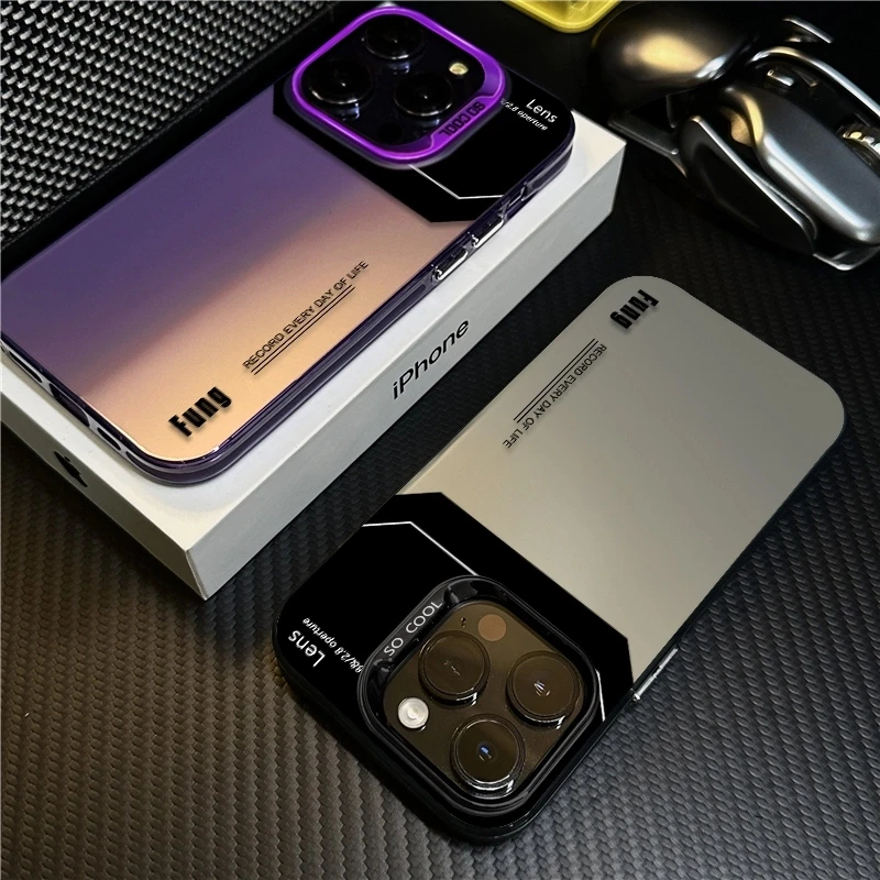 潮酷撞色适用苹果16PRO/15元气壳荣耀手机壳华为VIVO小米OPPO防摔