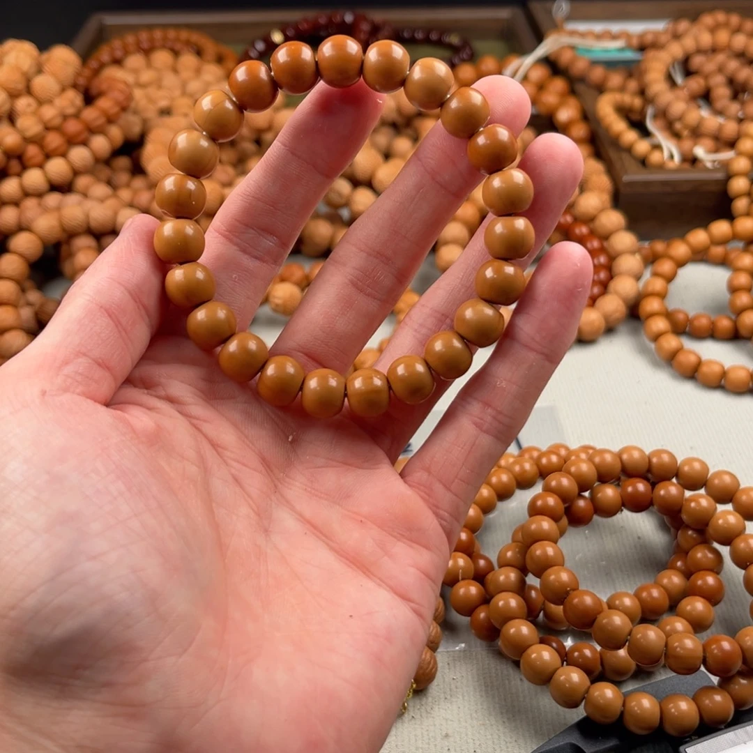 手串猴头核桃全品走色磨盘直切
