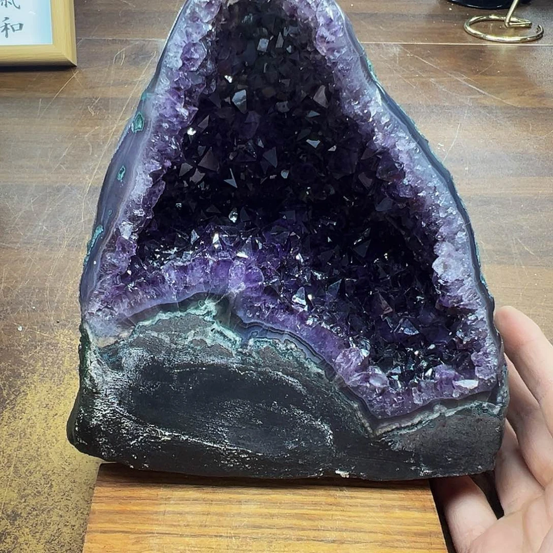 紫晶摆件未镶嵌晶体