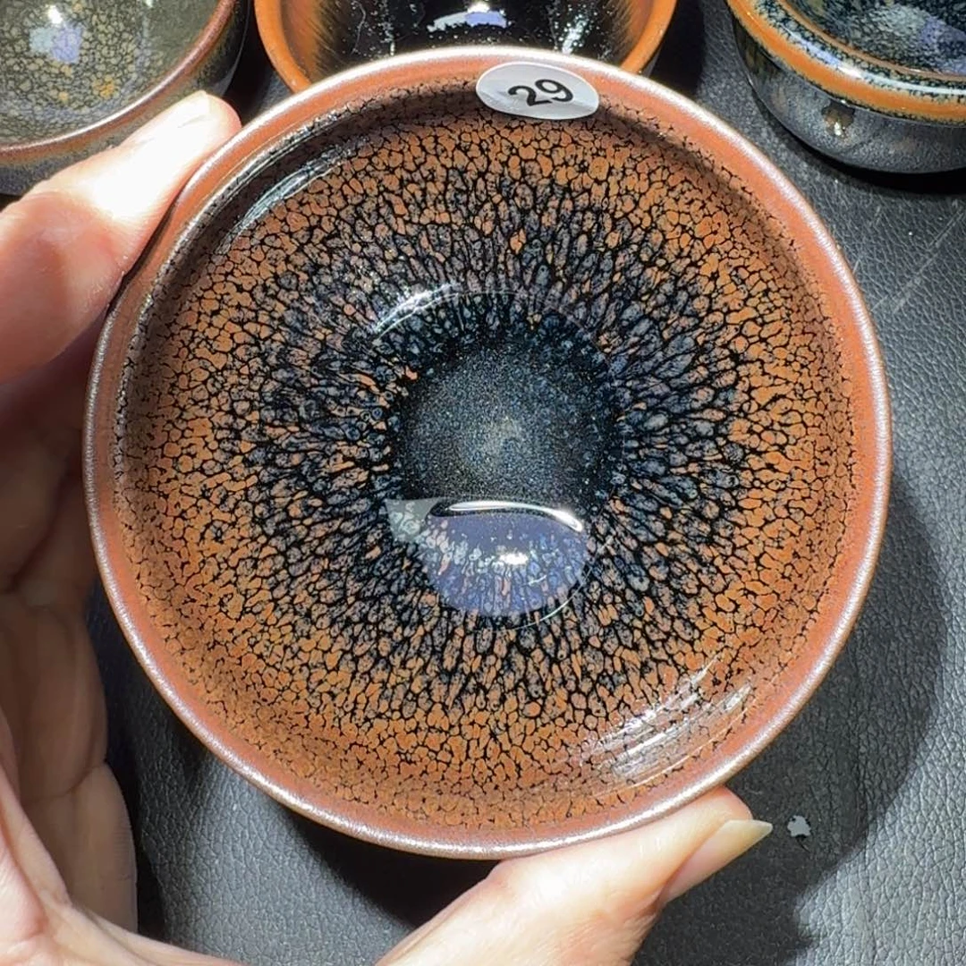 摆件古时茶器建窑建盏29