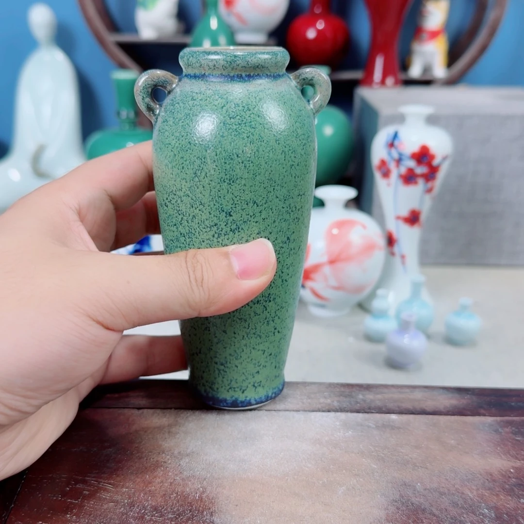 陶瓷手工小花器摆件