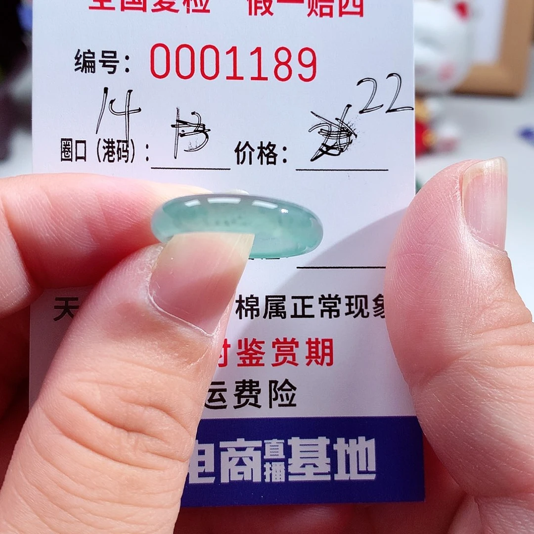 未镶嵌戒指翡翠1189
