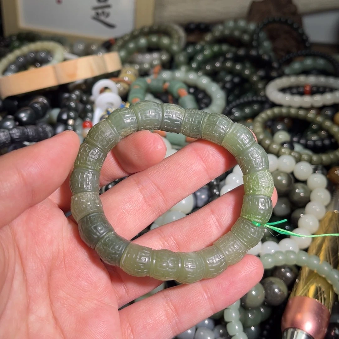 和田玉手链未镶嵌