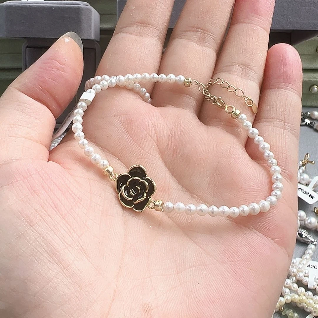 未镶嵌淡水珍珠珍珠手链