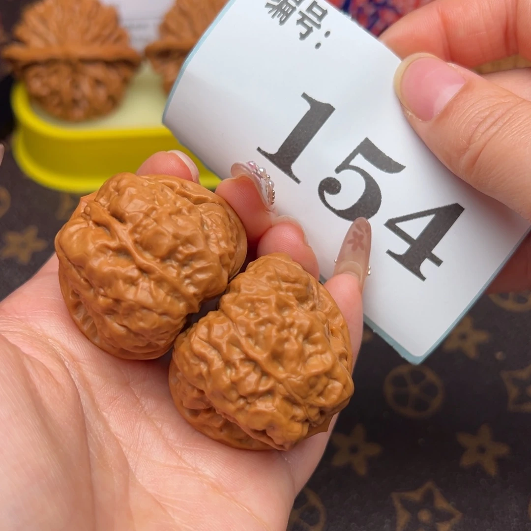 把件文玩核桃3.8蛤蟆头154